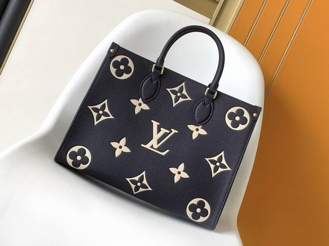 Premium original Onthego medium handbags M47084 blue M23937 purple M46834 blue M