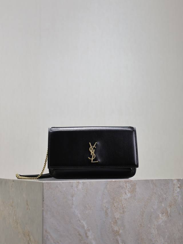 Black Hand-Rubbed Monogram Phone Holder Mini Bag - With the incredibly popular s