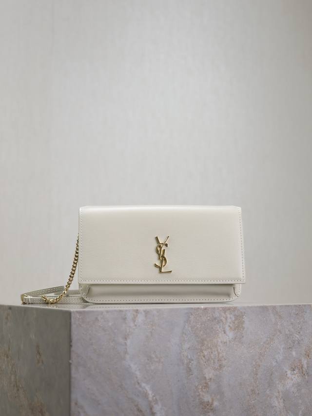 White Hand-Rubbed Monogram Phone Holder Mini Bag - With the incredibly popular s