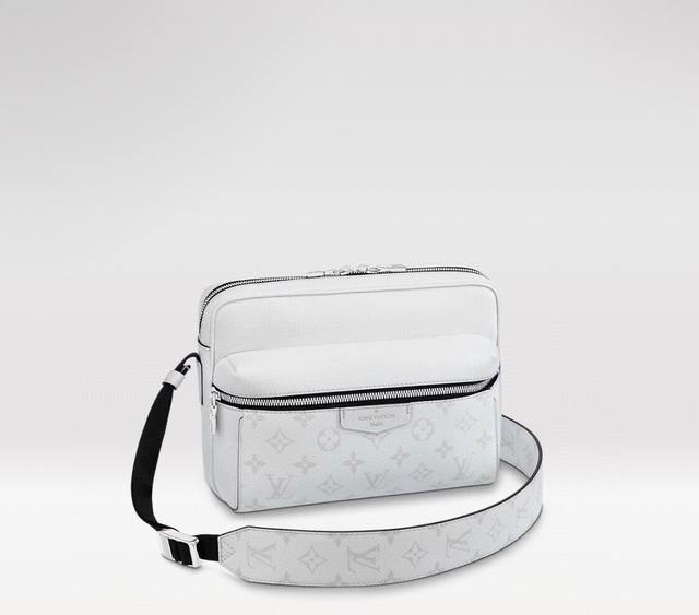 Variable Chip Premium Original Lu Outdoor Messenger Bag M30830 Silver M30242 Blu