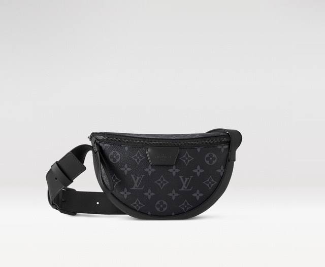 M23835 Premium original Lv Moon Crossbody handbag crafted from Monogram Eclipse