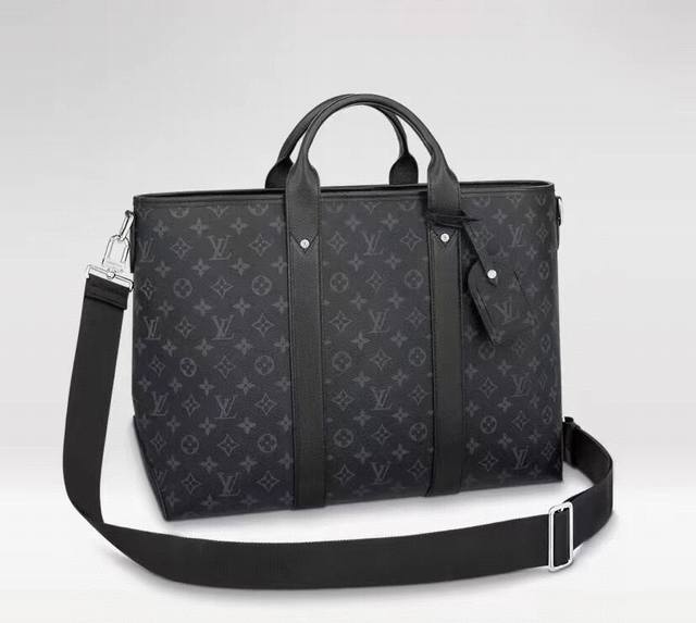 Premium Original M30937 This Weekend Tote is crafted from Monogram canvas and Ta