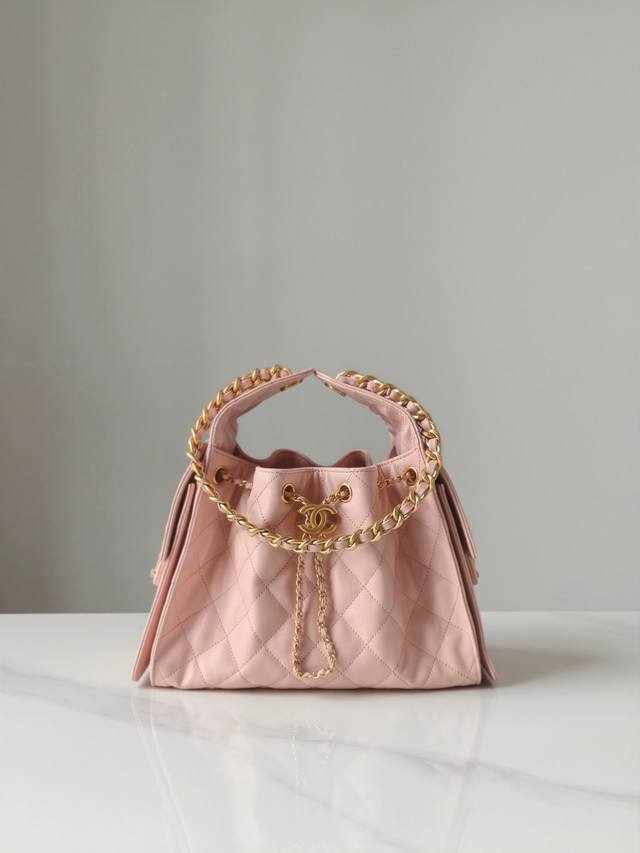 Authentic brand new arrival Early Spring Hippie Shopping Bag Small Pink Counter