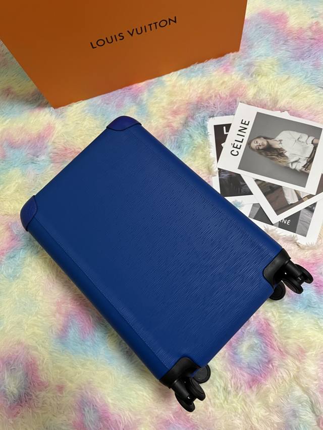High-quality LV trolley case. High-end design. Color-changing leather, customs l