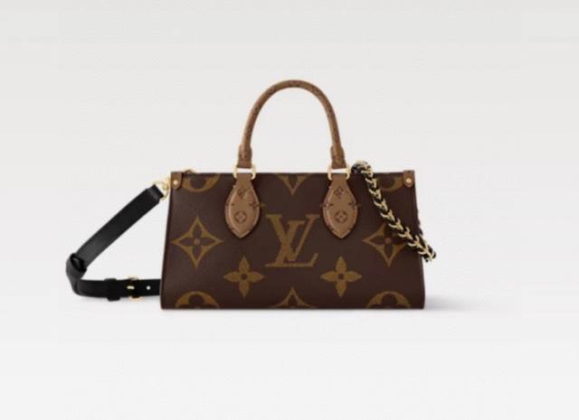 top-tier original, variable chip M14236. This Onthego East West bag features Mon