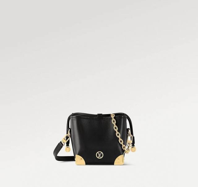 M82885 Yellow Flower M82886 Black Mini Bucket Bag Shaomai Bag Collection ZJS JH