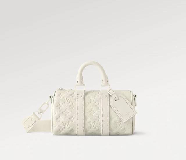 163C01 Chip Premium Original 24434 White M24432 Green Classic Keepall Travel Bag