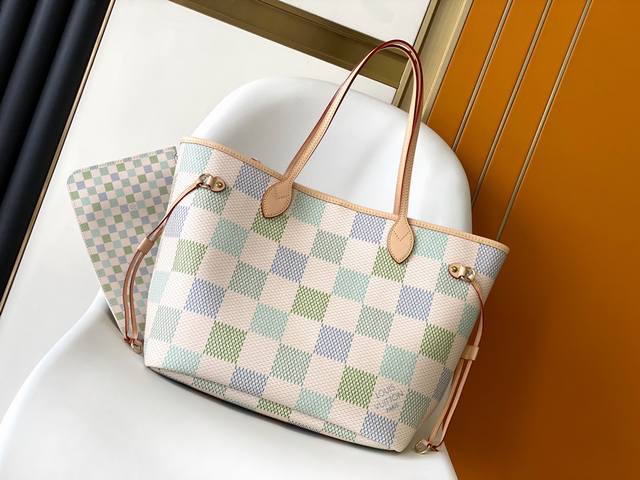 Special Price N40668 Green Plaid Premium Original Single This Neverfull Medium H