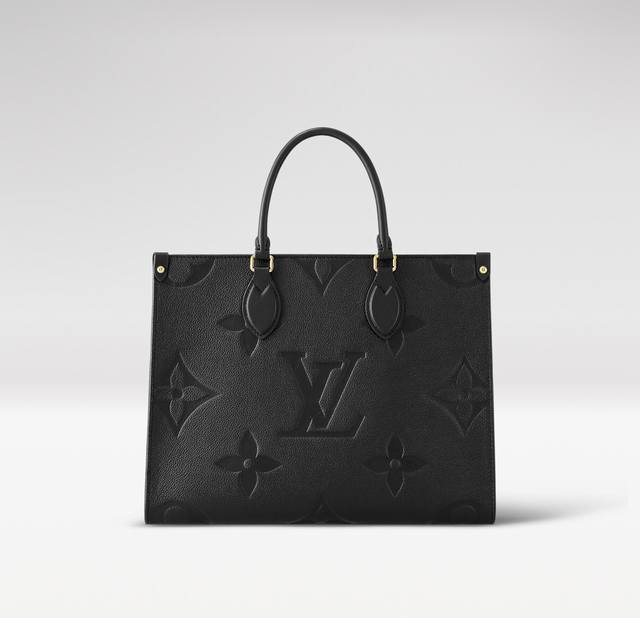 Small, premium original M45595 black full-leather diaper bag from the By The Poo