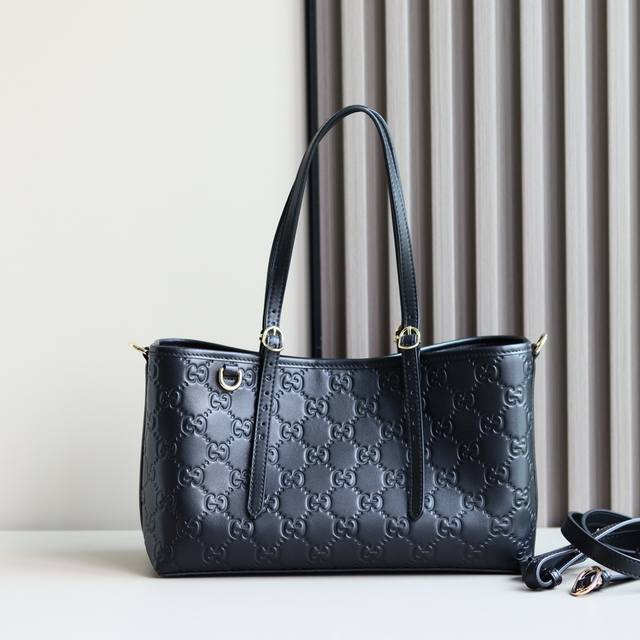 Top-grade original single new product Gg This shopping bag Gg pattern and stripe