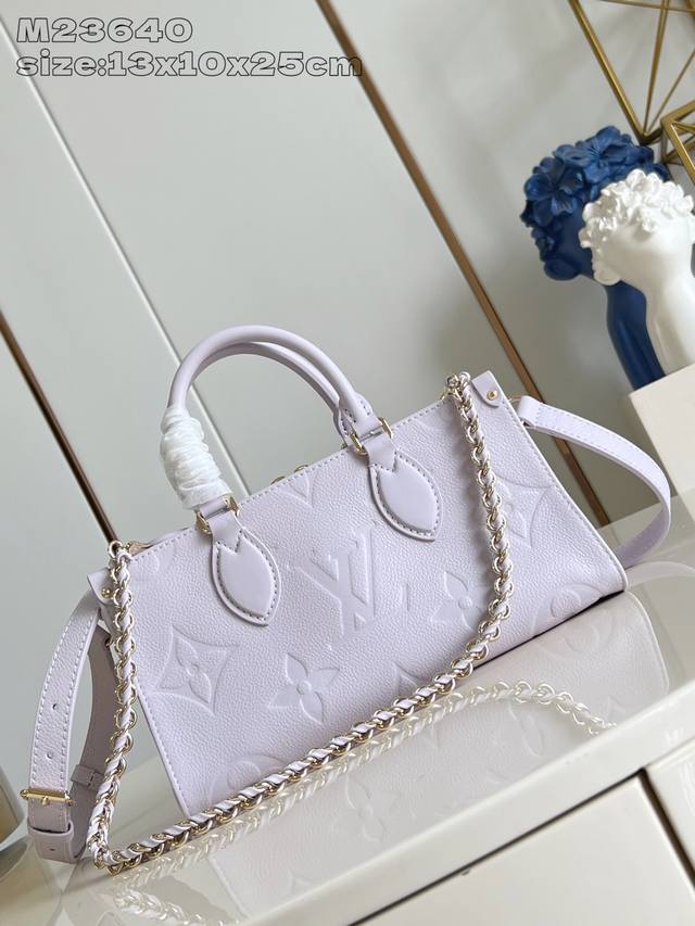 Factory Price P Top-grade original M23640 Light Purple Embossed M15192 This Onth