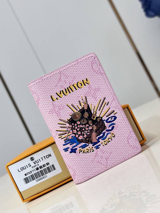 Factory Price P Top-grade original M25971 Pink M25973 This pocket wallet feature