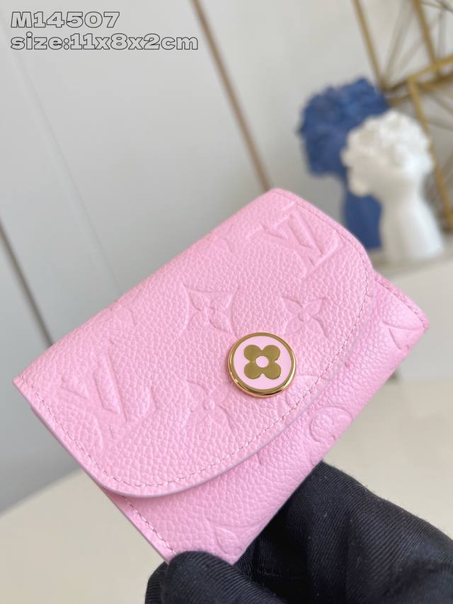 Factory Price P Top-Quality Original M14507 Pink This Rosalie coin purse is reim