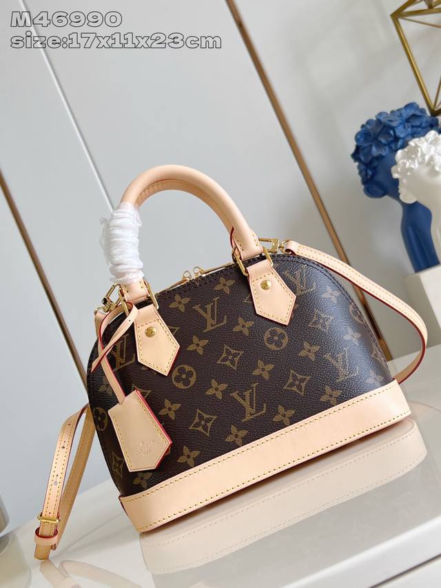 Factory Price P Top-Quality Original M46990 Monogram Flower This Alma Bb handbag
