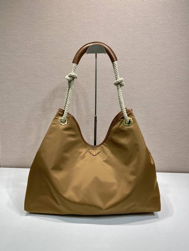 Premium Original New Tote Bag 1Bc244 Large Shopping Bag. This recycled nylon bag