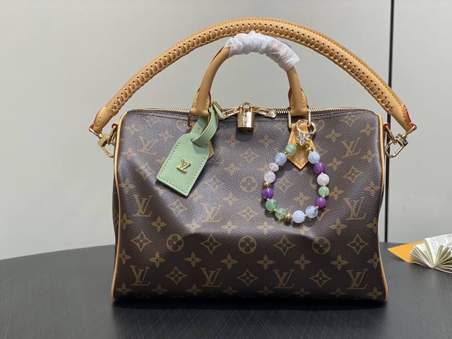 Factory Price: P Premium Original M15107 Monogram Green Speedy Pillow Bag. New f