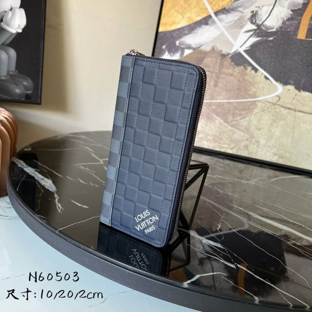 Factory Price P Chip Edition Premium Original N60503 Blue Zippy Wallet! Zippy Ve