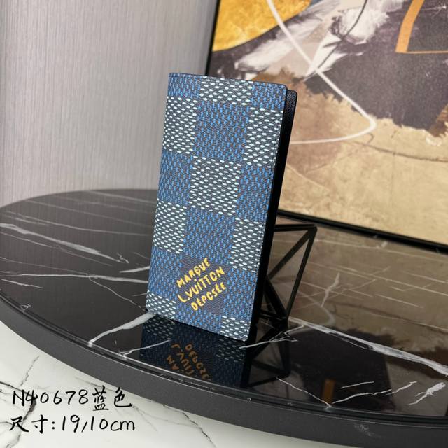 Factory Price P Chip Edition Top-Quality Original N40678 Blue This Damier Herita