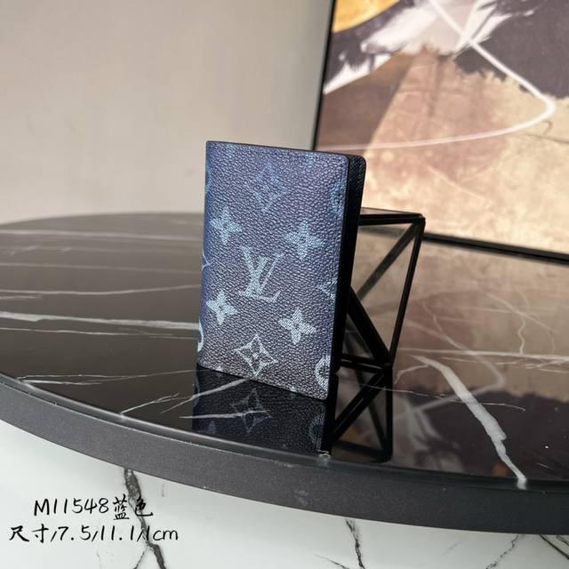 Factory Price P Chip Edition Top-Quality Original M11548 Blue This pocket wallet