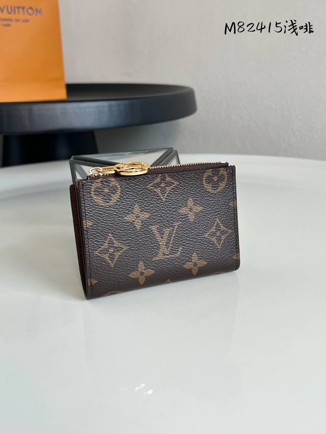 Factory Price P Chip Edition Top-Quality Original M82415 Brown Portefeuille Lisa