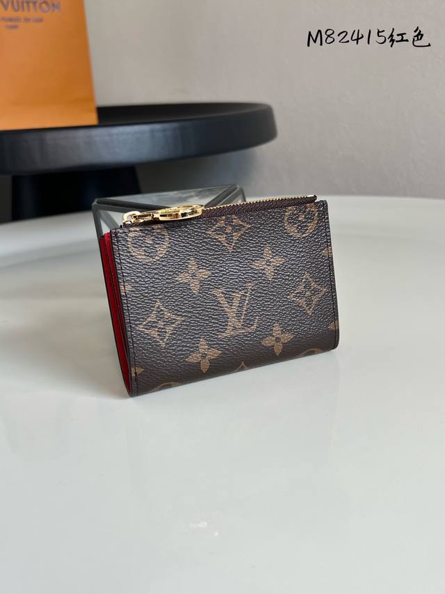 Factory Price P Chip Edition Top-Quality Original M82415 Red Portefeuille Lisa i