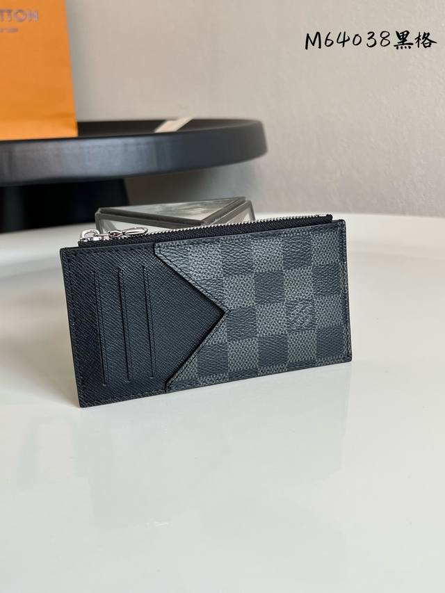 Factory Price P Chip Version M64038 Black Coin Card Holder This coin card holder