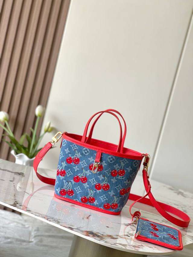Haiyuan Wai's solo home purchase, M14997, denim blue cherry, premium original, r