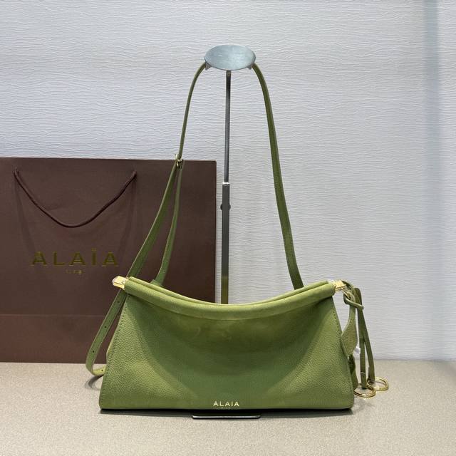 Suede in Avocado Green | 2025 Fall/Winter New E Click Crossbody Bag, a new desig