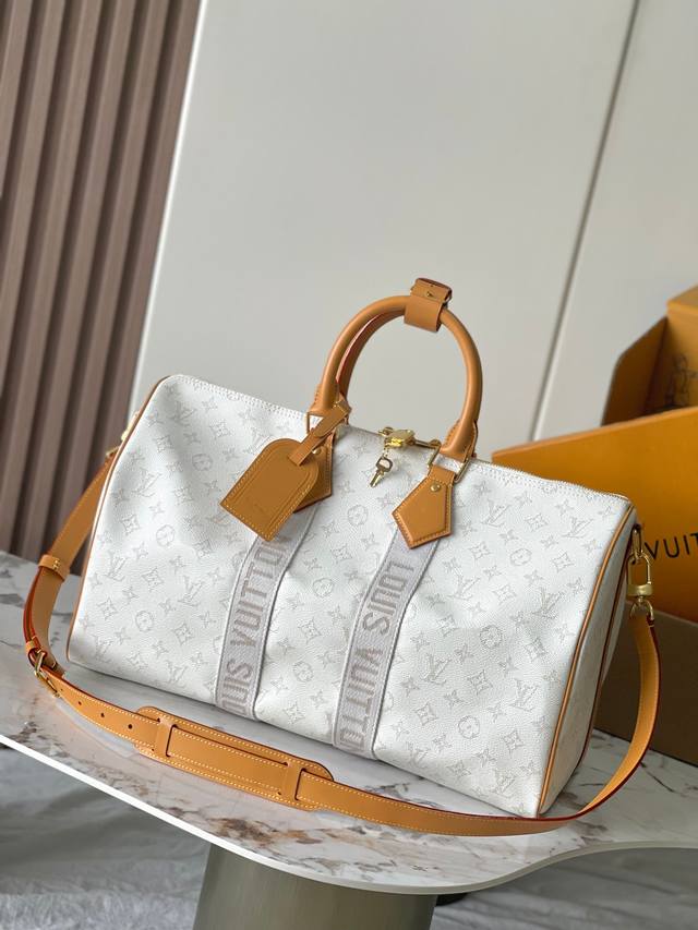 Premium Mb163C Chip Edition Original Leather Keepall Bandouli