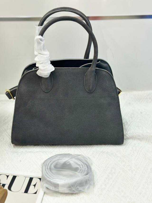 Special Price The Row Margaux 10 Matte Dark Gray is made of high-quality matte c