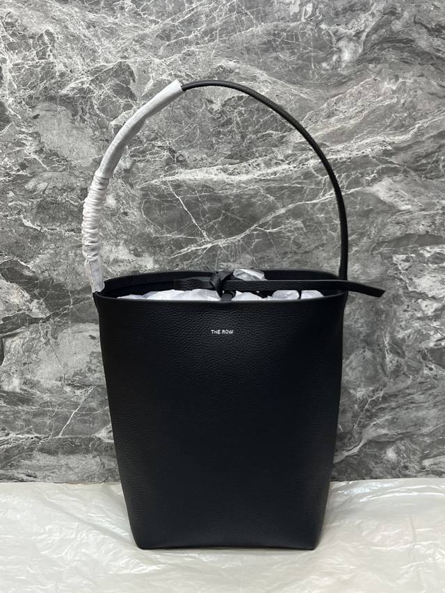 Special Price (Medium Lychee Black) Park Tote Bag. This minimalist bucket-shaped