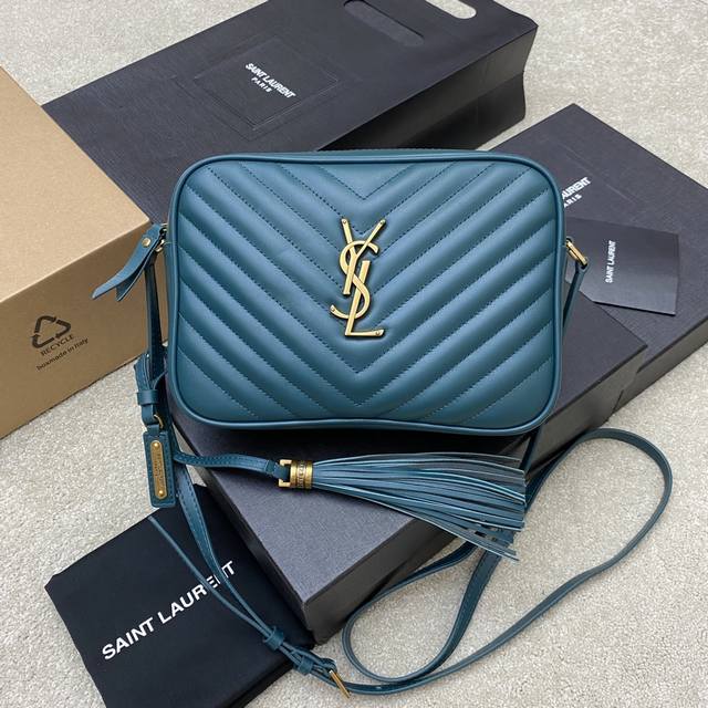Turquoise Green Flat Gold New Upgraded Version Strongly Planting Y's Lou Bag Pop
