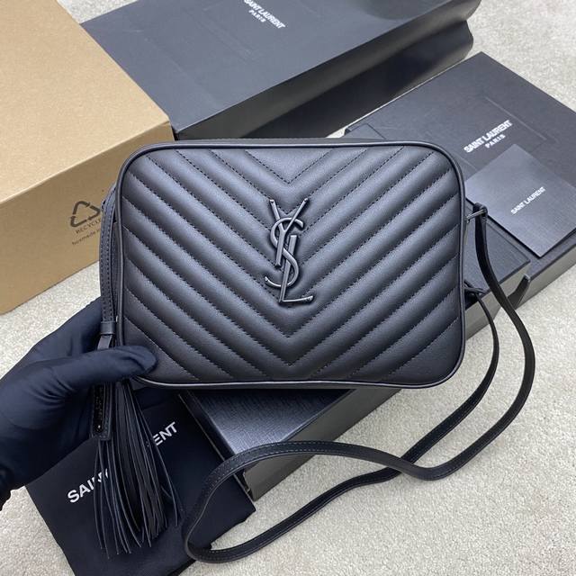 Black Plain Gunmetal New Upgraded Version Strongly Planting Y's Lou Bag Popular