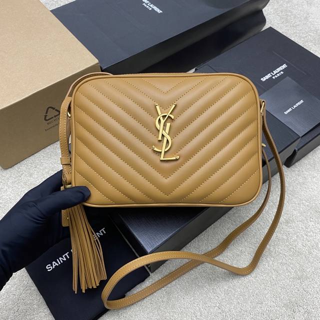Caramel Plain Gold New Upgraded Version Strongly Planting Y's Lou Bag Popular Ca