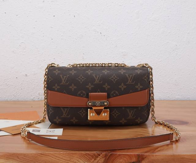 This spring, Louis Vuitton introduces the Marceau chain bag, a refined and enhan