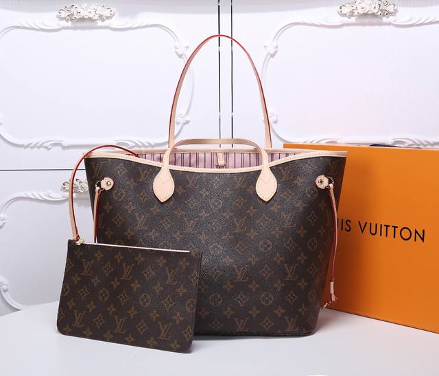 Original High-Quality LV Neverfull Medium Handbag M40995 Louis Vuitton reinterpr