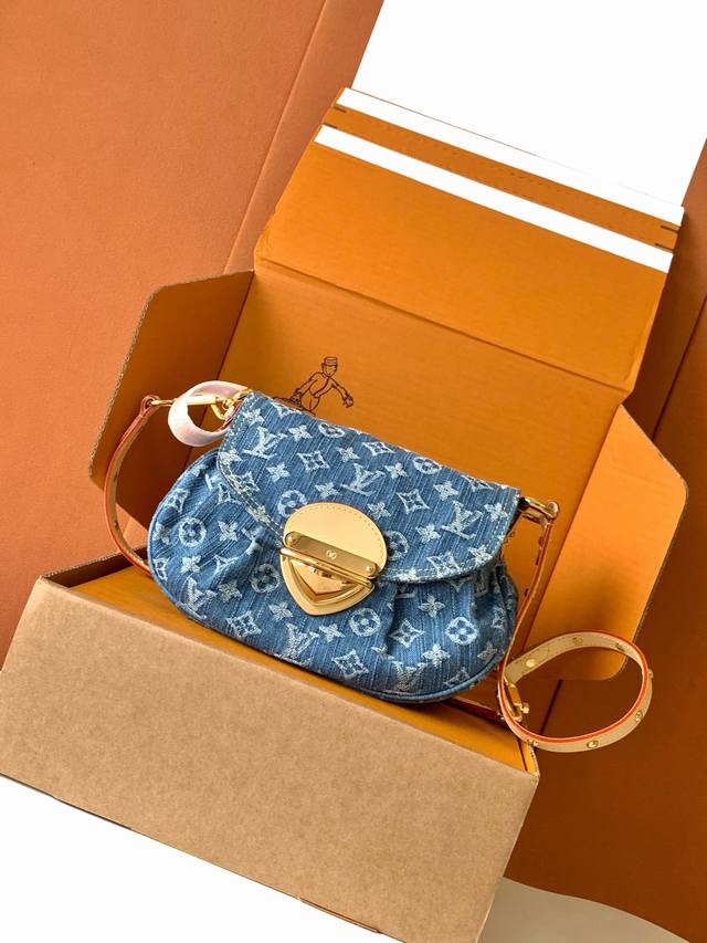 Premium Mb163C Chip Edition Original Leather Sunset Vibe Handbag, Model: M46829