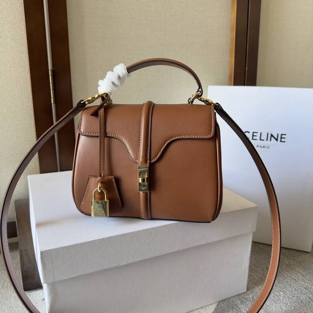 Mini Handbag Model: 197983 Premium quality steel hardware 7 x 6 x 3 inches (17.5