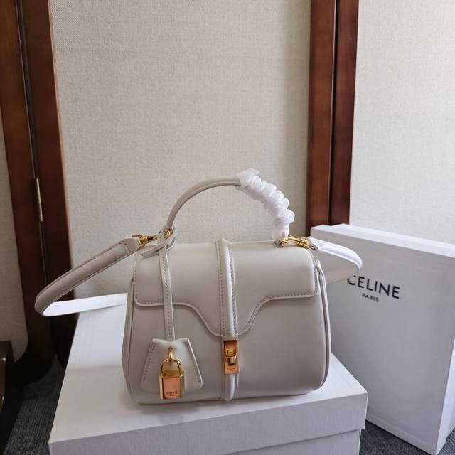 Mini Handbag Model: 197983 Premium quality steel hardware 7 x 6 x 3 inches (17.5