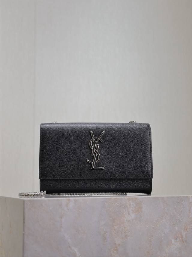 Black Caviar Silver Buckle 20cm Kate 20cm counter newest size, timeless style, c