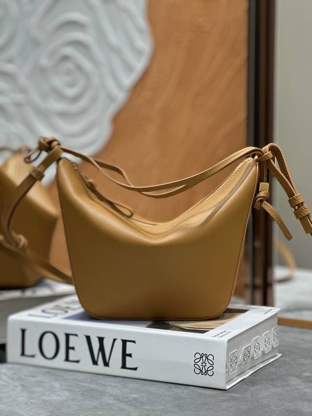 Original Lewe Mini Classic Calfskin Hammock Hobo Handbag. The Hammock Hobo handb