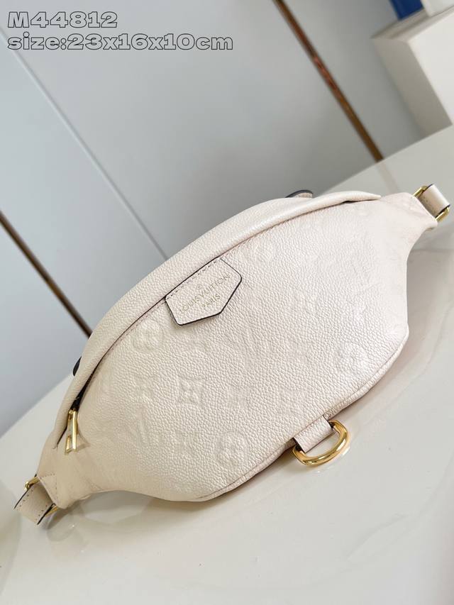 Top-grade original M44812 White Embossed Louis Vuitton introduces a smaller vers