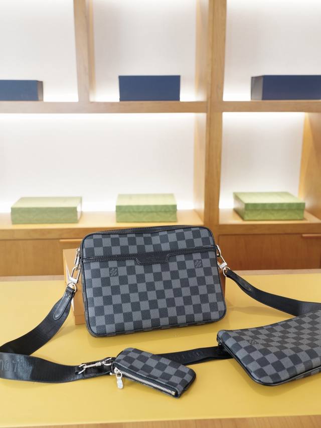 Louis Vuitton official website synchronized high version crossbody shoulder bag
