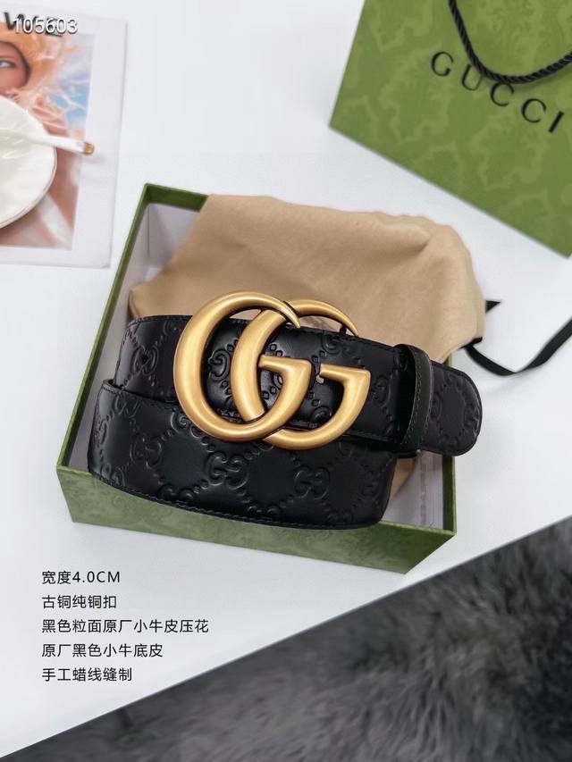 a classic Gucci style, currently available in the store. Width 4.0mm, original e