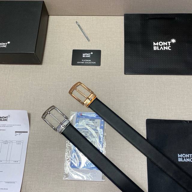 Brand: Montblanc Grade: Original quality. Top-grain cowhide, classic, best-selli
