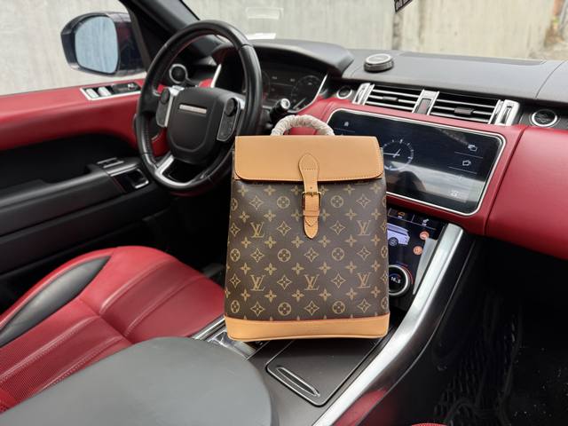 High-end new "Louis Vuitton" LV backpack, Louis Vuitton backpack M14653 Louis Vu