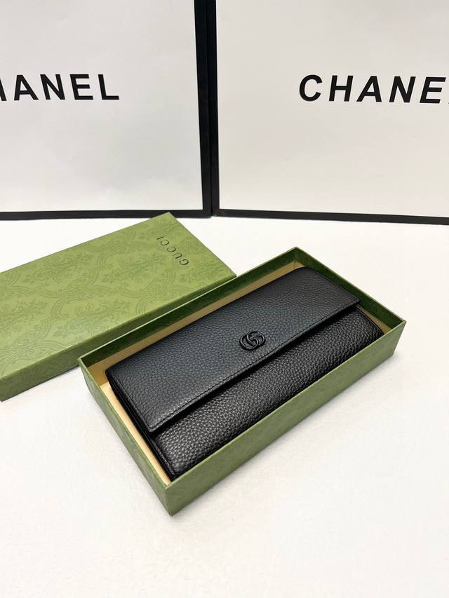 Color Black Size 19X10 Gucci original leather lychee pattern official website sy