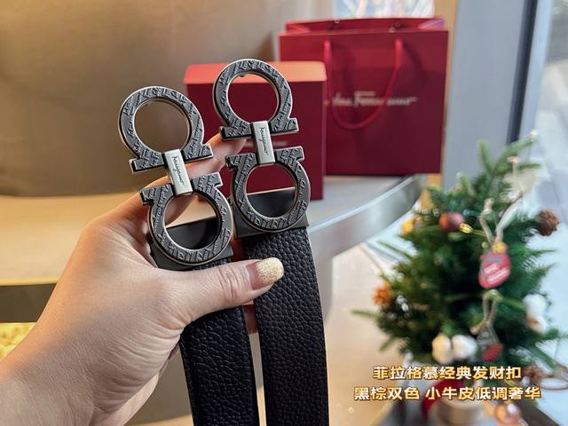 Salvatore Ferragamo Men's Belt: A belt that brings you wealth. A must-buy Ferrag