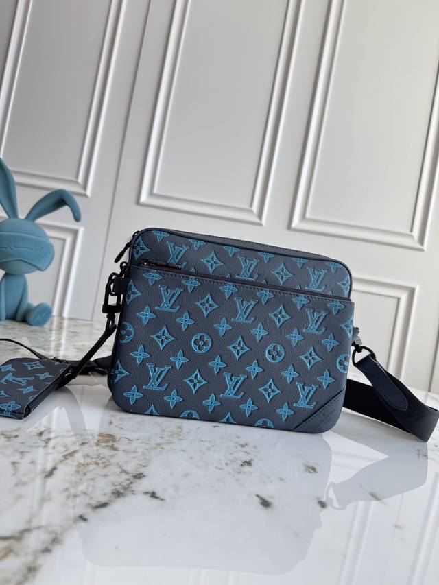Premium Original Leather M46604 Blue Exclusive Photos M46602 Black M46603 Gray T