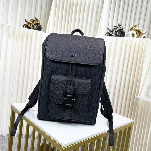 the highest-end version on the market. Compare the Saddle Backpack in Black Obli
